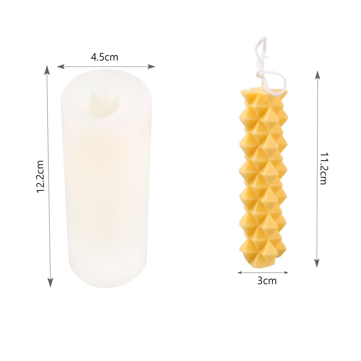 Polygonal Silicone Geometric Magic Ball Candle Mould Candles Moulds