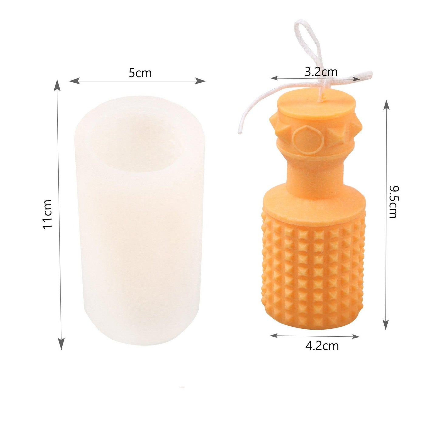 Polygonal Silicone Geometric Magic Ball Candle Mould Candles Moulds