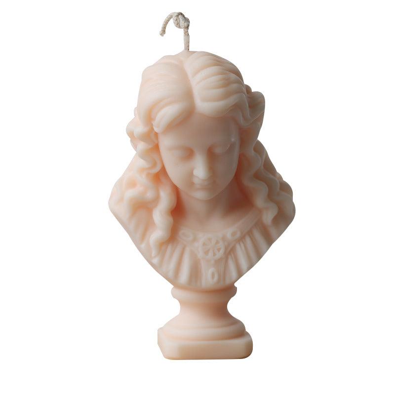 Retro Girl Bust Candle Mould Candles Moulds