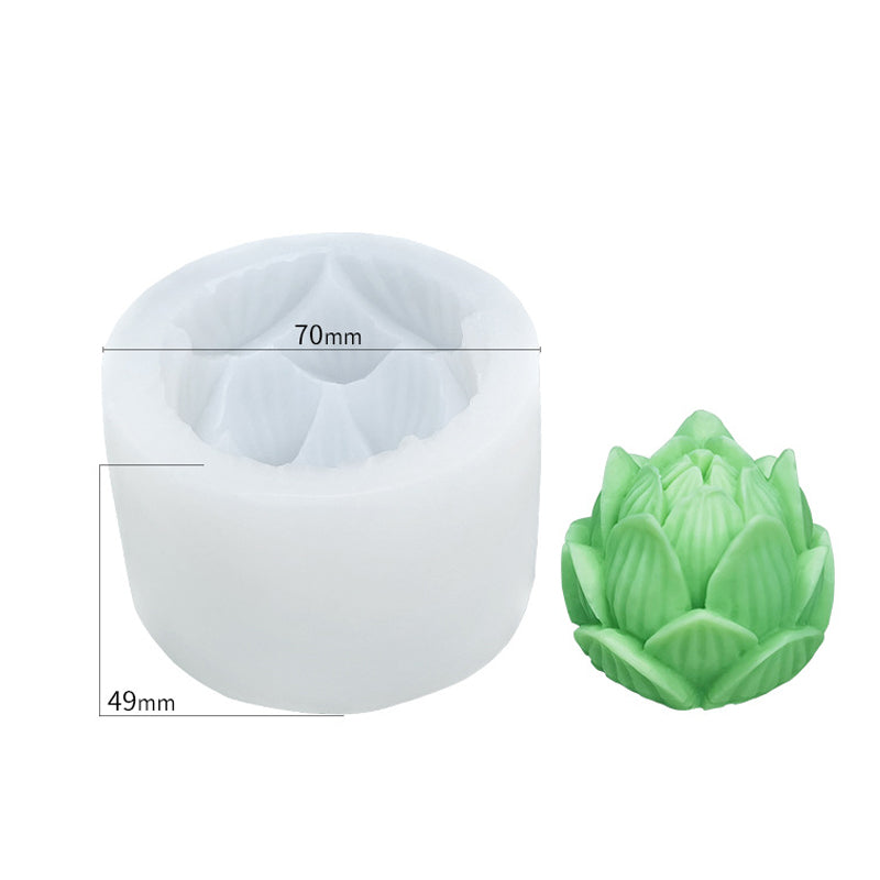 Rose and Lotus Candle Moulds - Create Beautiful and Unique Candles with Silicone Mould Candles Moulds