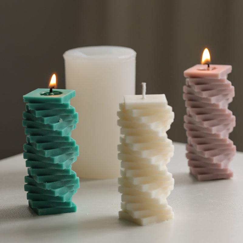 Rotary Modeling Blocks DIY Candle Mould Candles Moulds