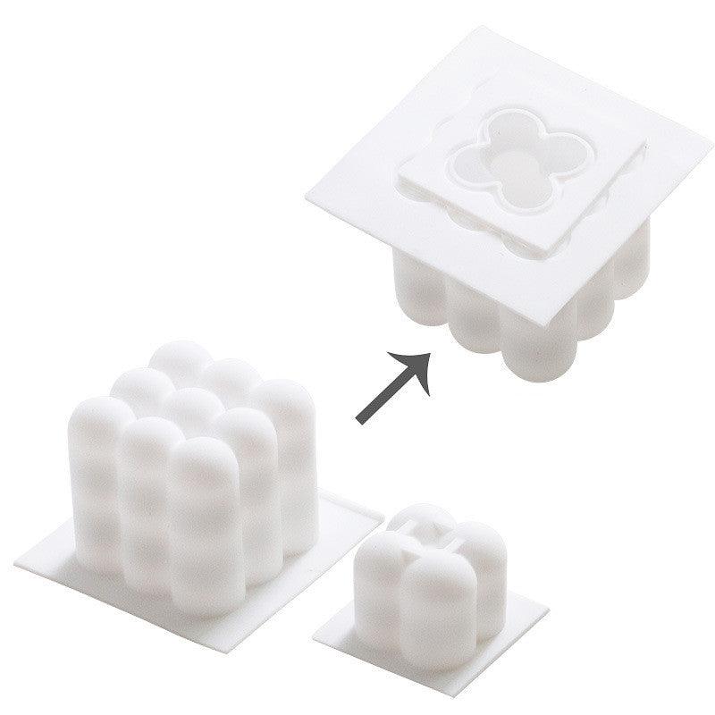 Rubik's Cube Candle Mould - 3 variants (1,6 and 15) Candles Moulds