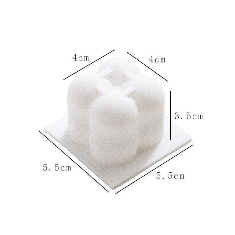 Rubik's Cube Candle Mould - 3 variants (1,6 and 15) Candles Moulds