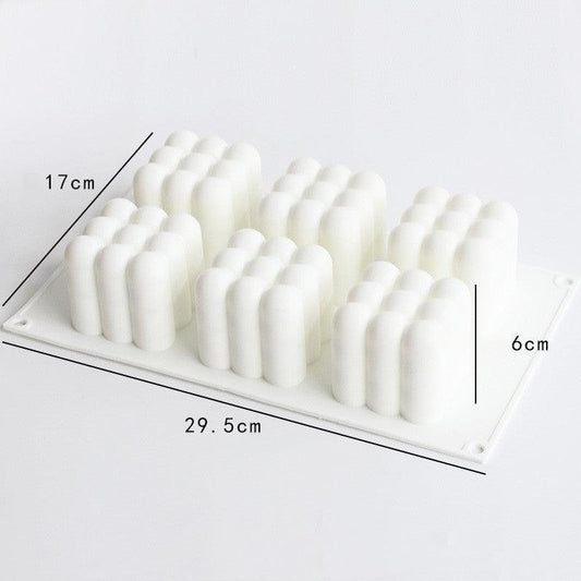 Rubik's Cube Candle Mould - 3 variants (1,6 and 15) Candles Moulds