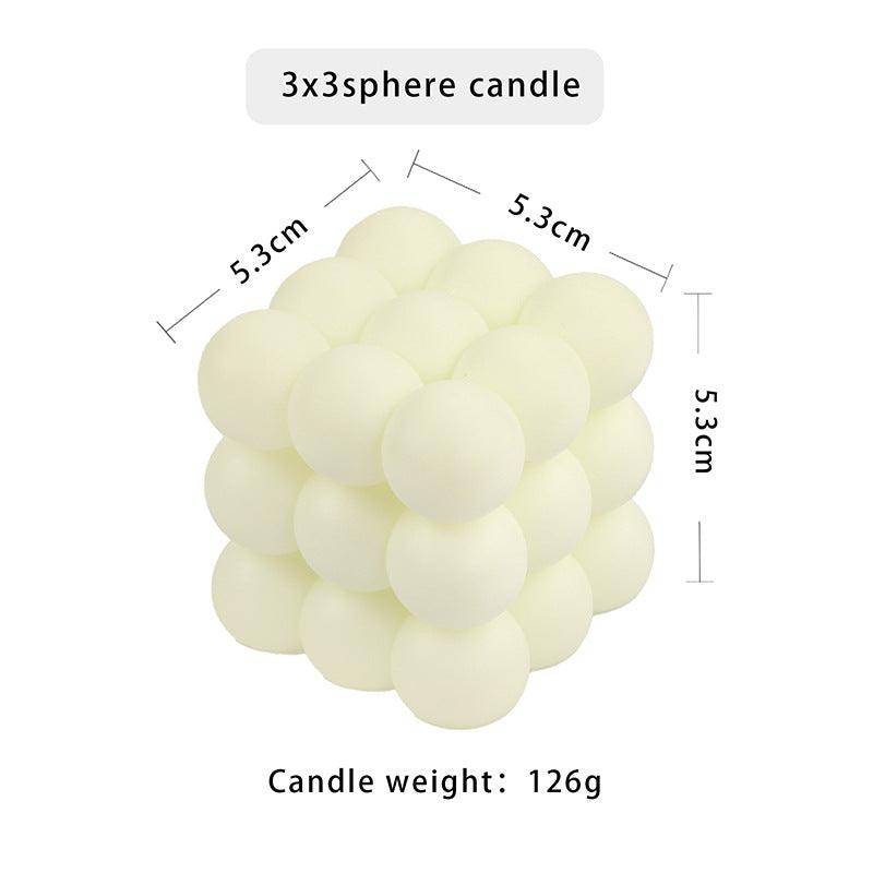 Rubik's Cube Diamond Face Aromatherapy Candle Mould Candles Moulds