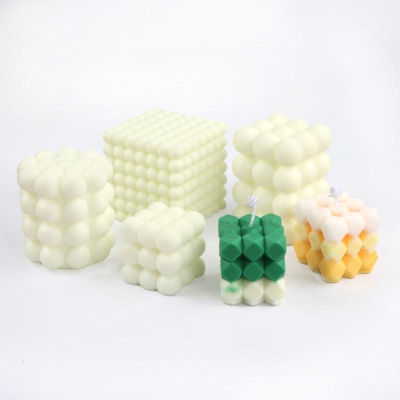 Rubik's Cube Diamond Face Aromatherapy Candle Mould Candles Moulds