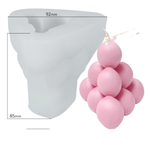 Rubik's love Bubble Honeycomb Sofa Cube Candle Mould Candles Moulds