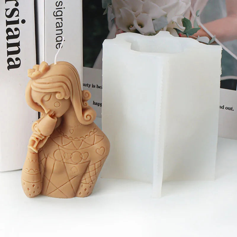 Wine Smelling Poker Male and Female Candle Mould DIY