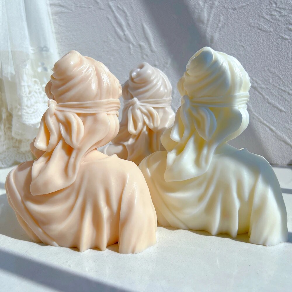 Lady Justice Candle Mould