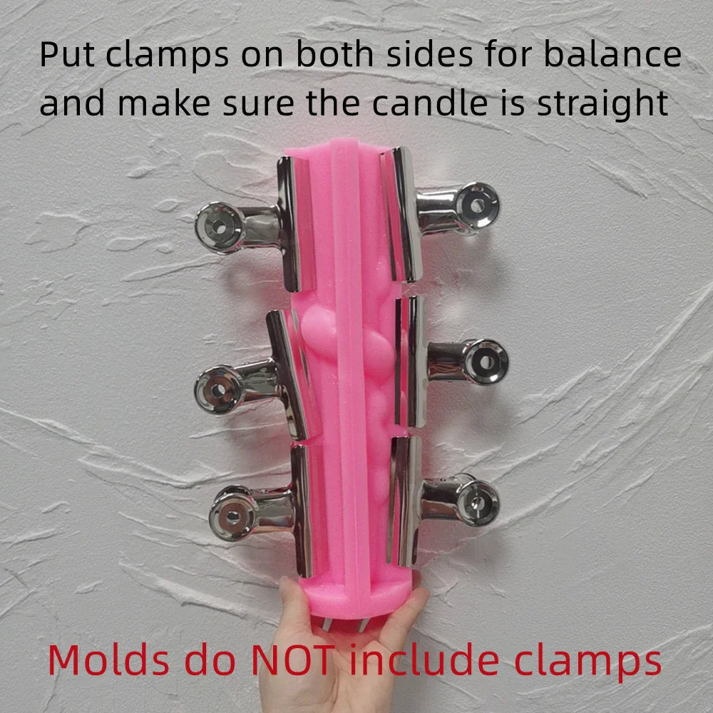 25CM Tall Snake Around Pillar Candle Mold