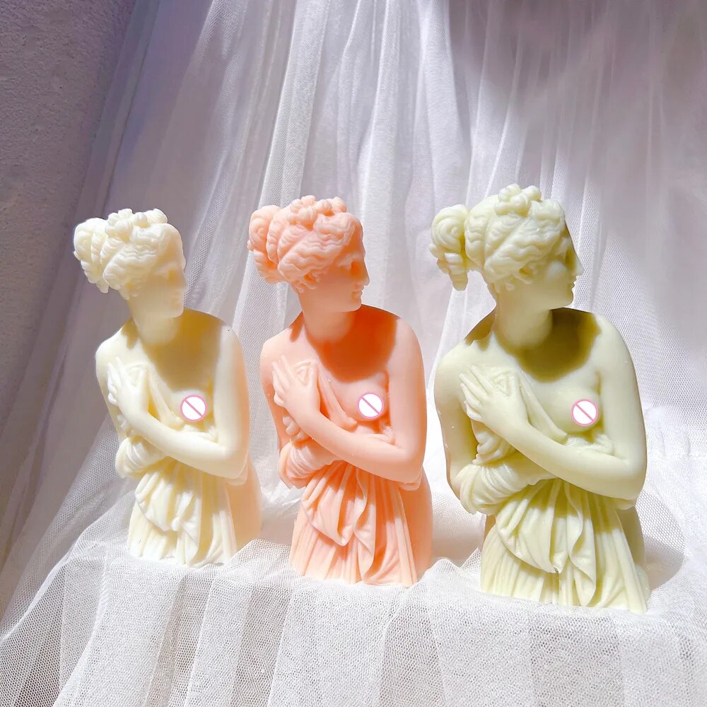 Venus Italica Statue Candle Mould