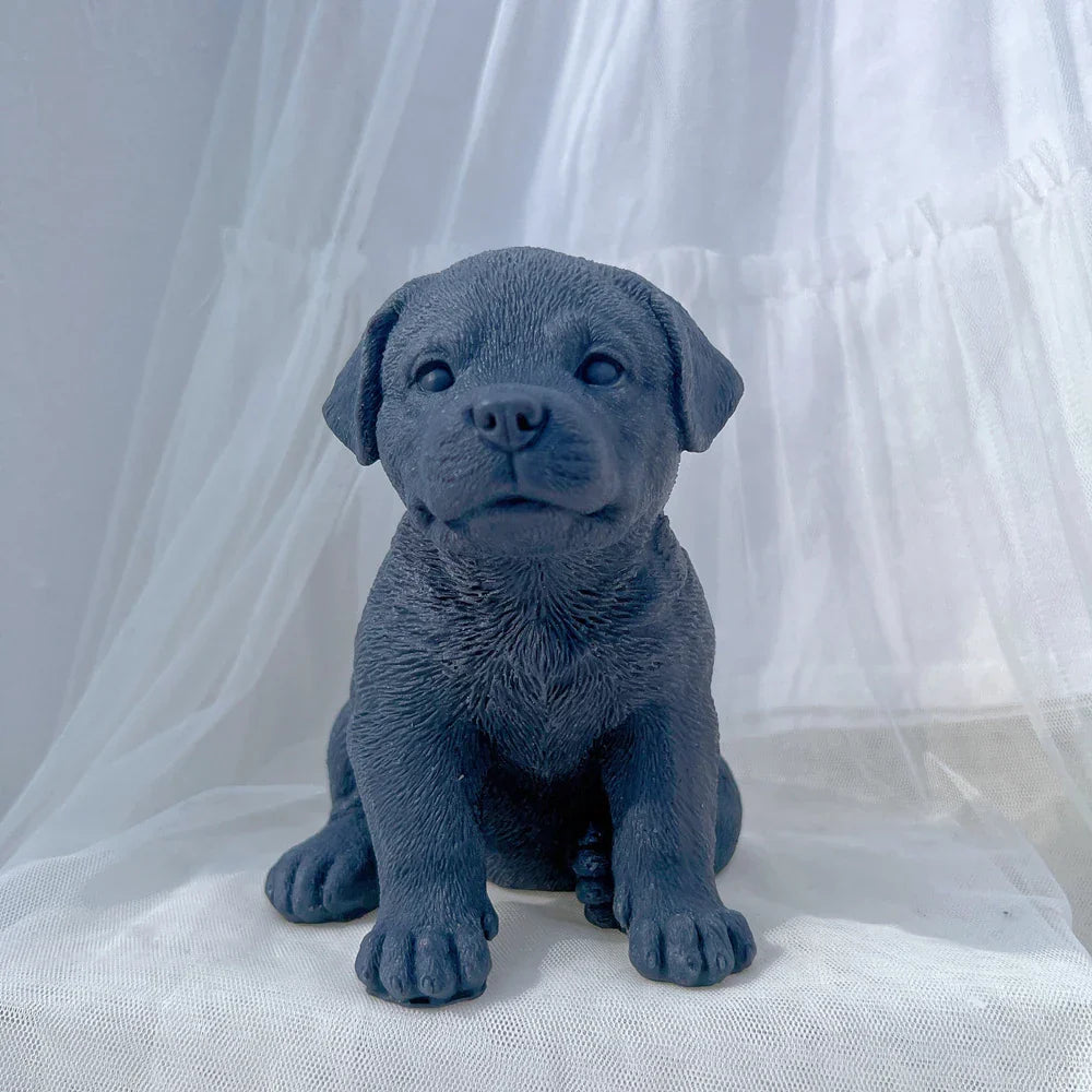 Rottweiler Puppy Dog Candle Mould