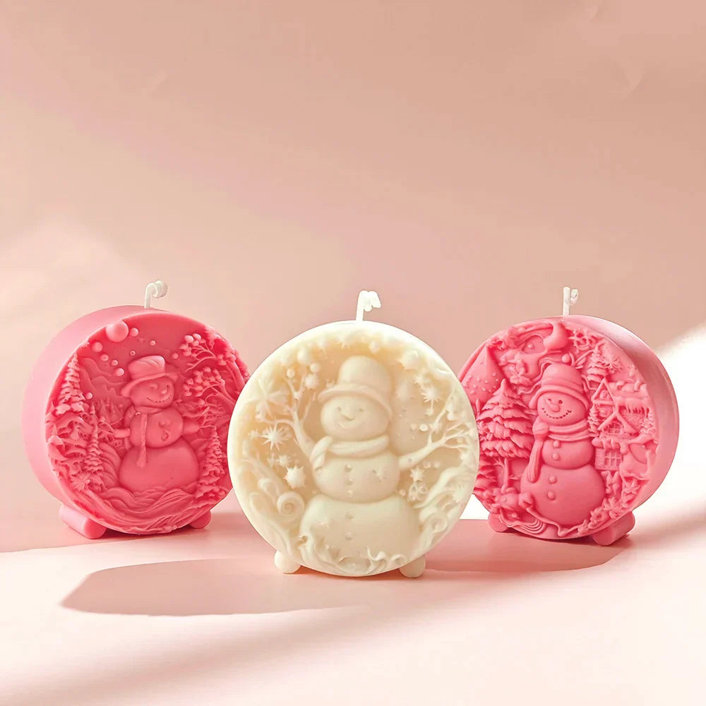 Branch Snowman Candle Mould