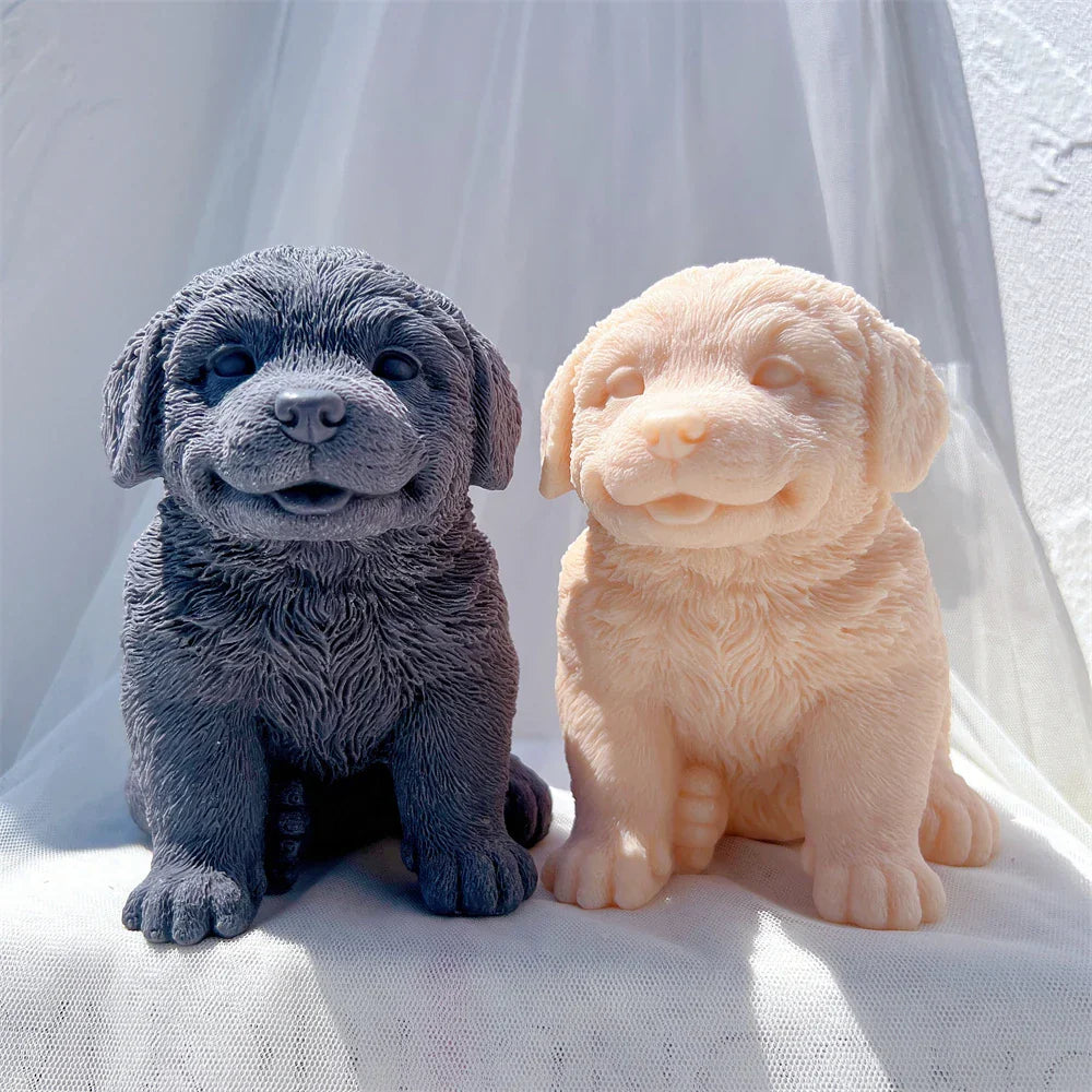 Bernese Mountain Dog Silicone Candle Mould