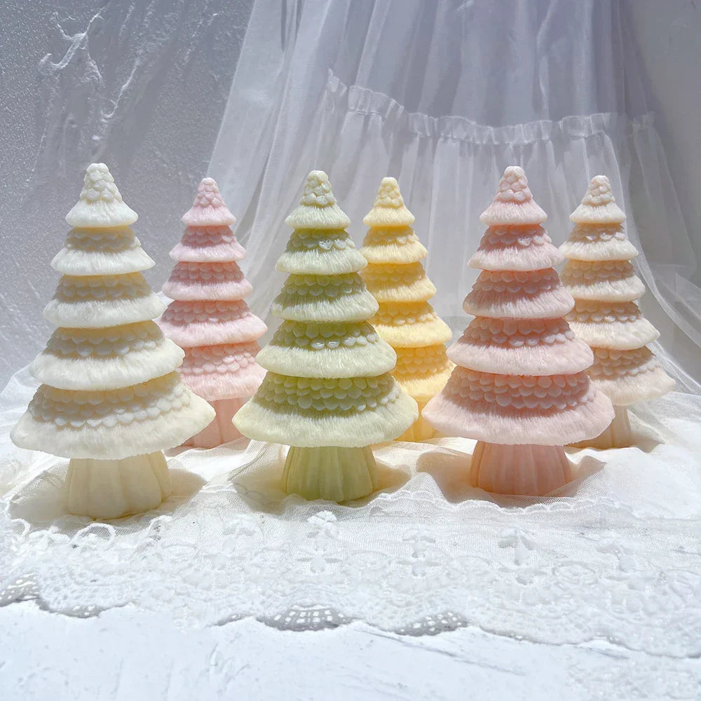 Christmas Tree Silicone Candle Mould
