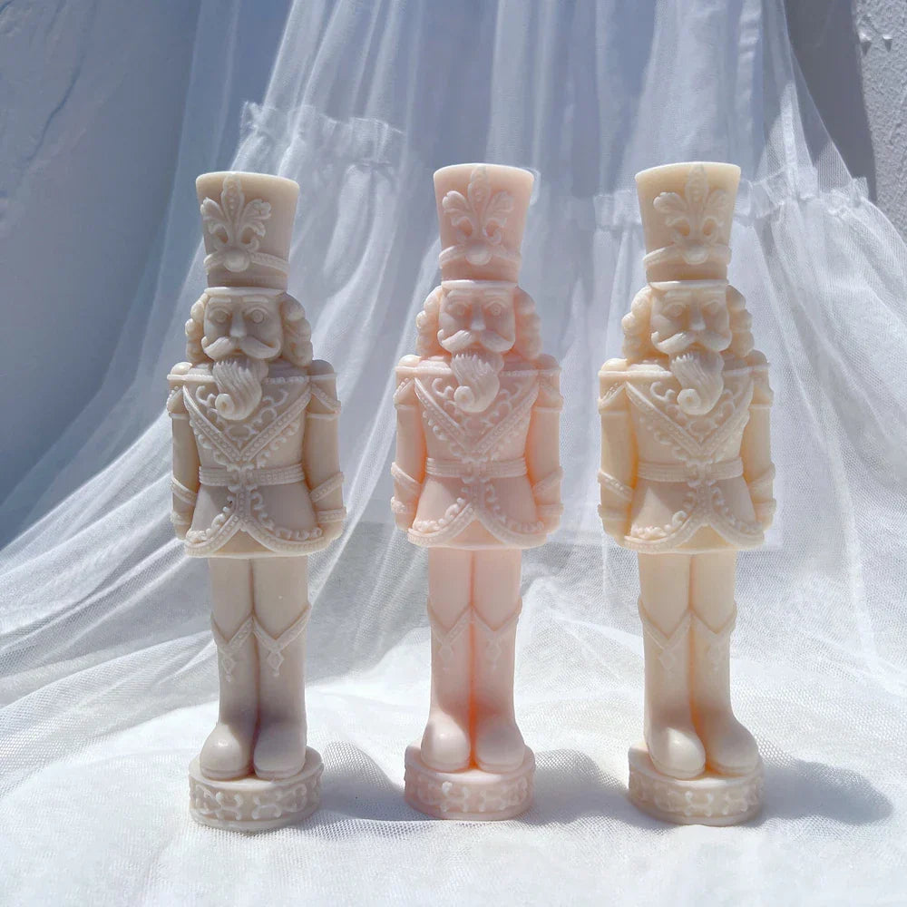 Nutcracker Silicone Candle Mould