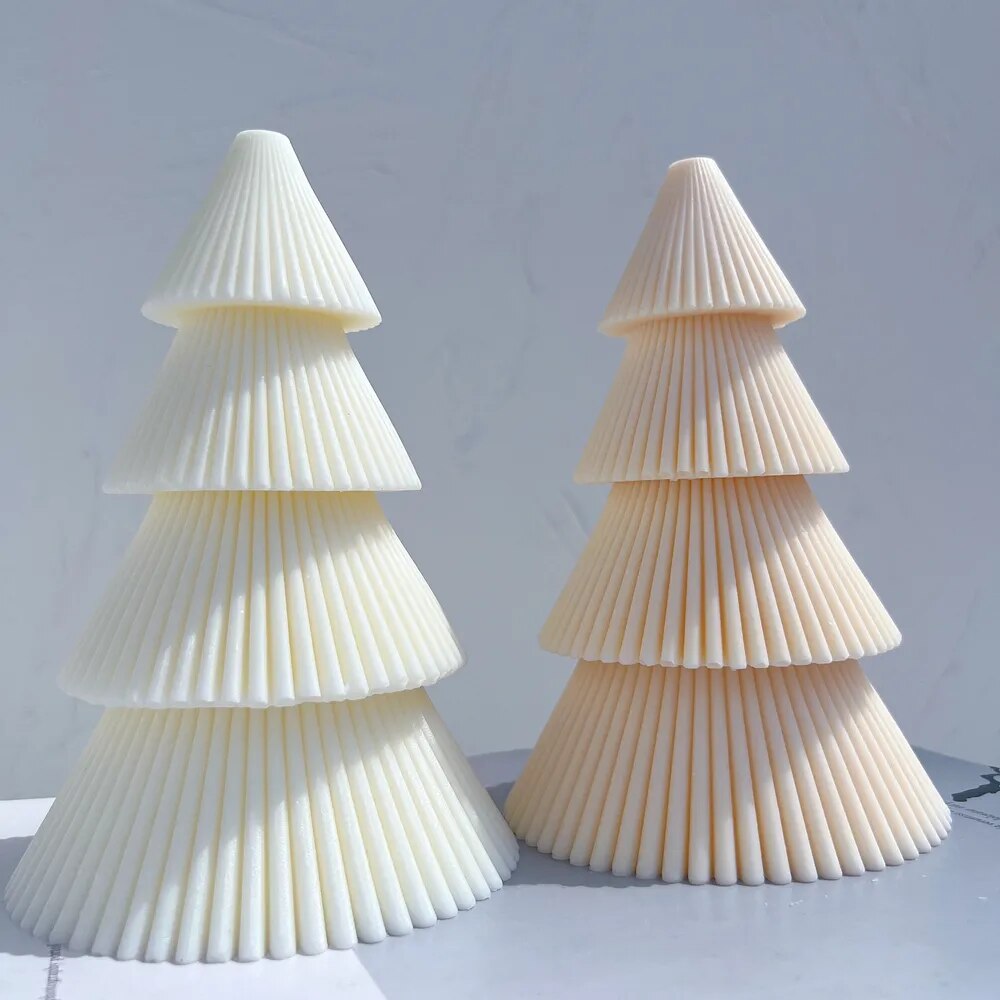 Pine Christmas Tree Candle moulds