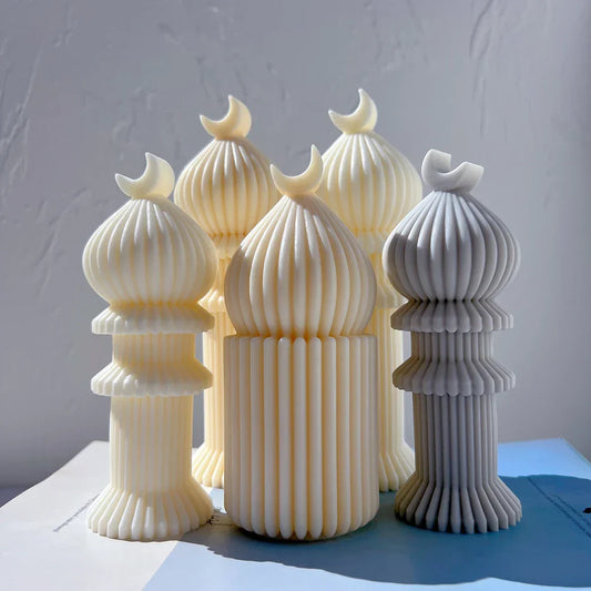Ramadan Décor Pillar Candle Silicone Mould