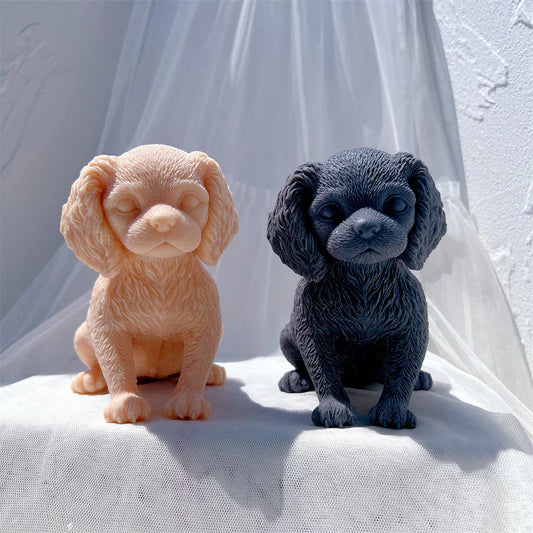 Cavalier King Charles Spaniel Dog Candle Mould