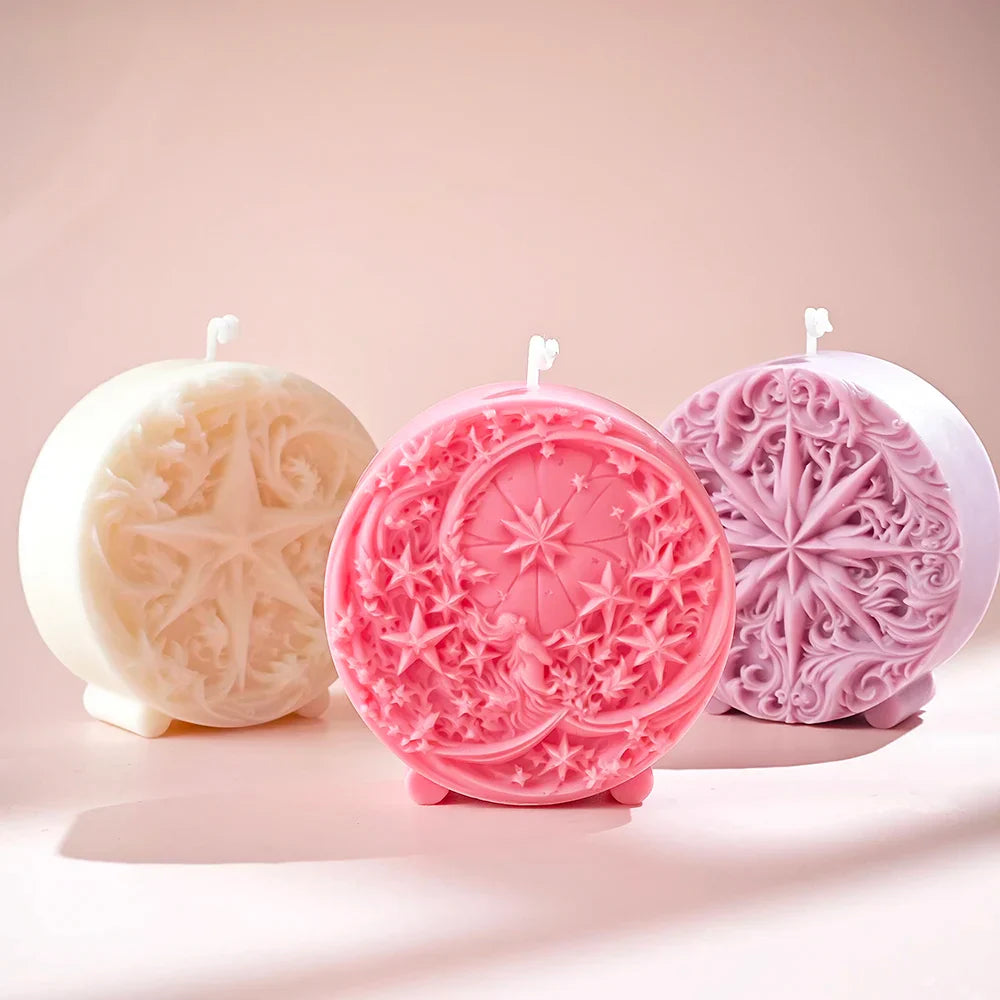 Night Sky Star Candle Mould