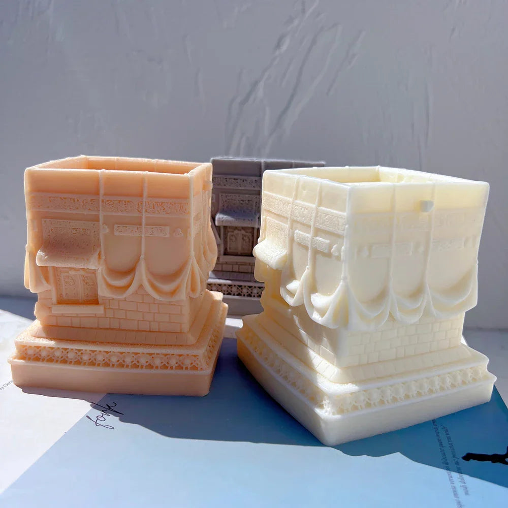 Kaaba Figurine Silicone Candle Mould