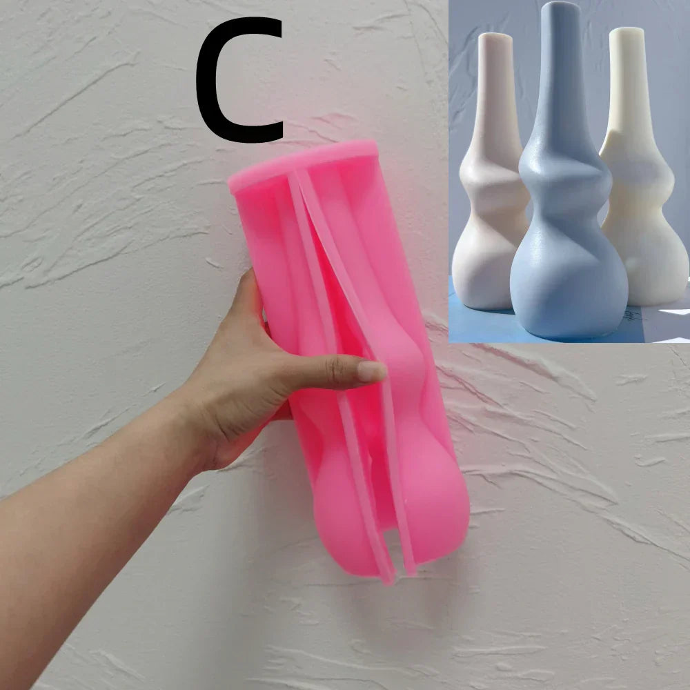 Bubbly Candle Mould for Sculptural Decor