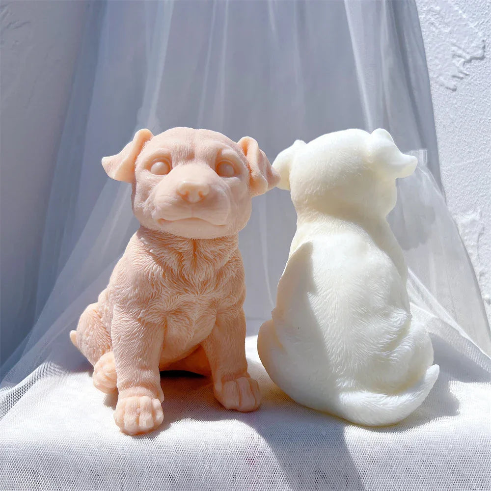 Retriever Dog Candle Mould