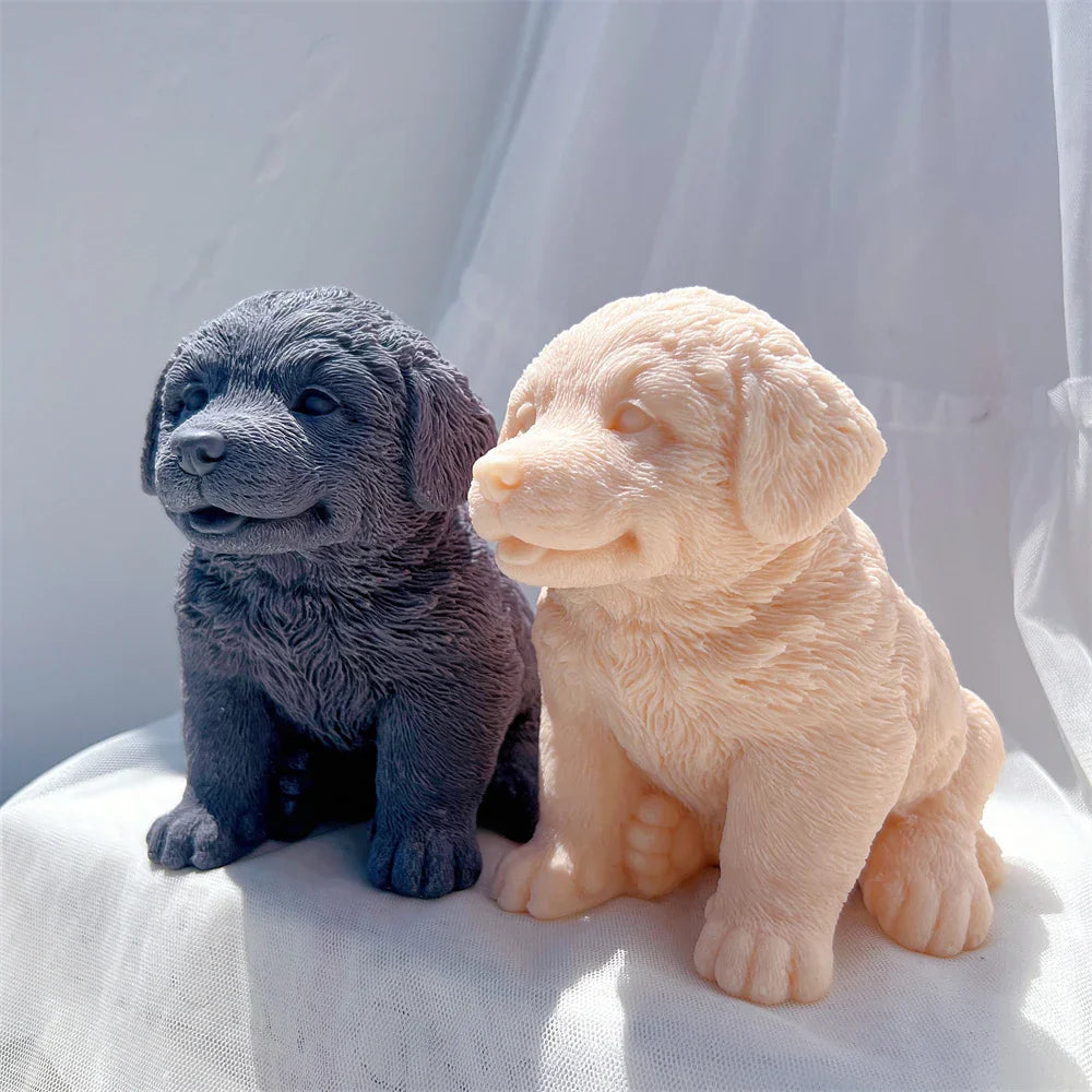 Bernese Mountain Dog Silicone Candle Mould