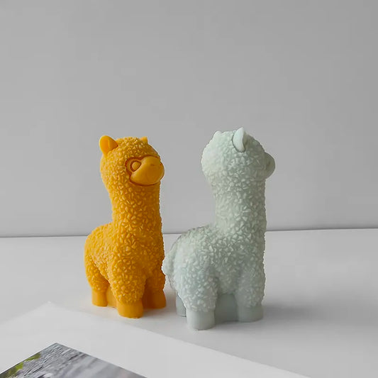 Alpaca Candle Mould Silicone