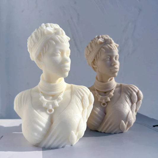 African Goddess Candle Mould