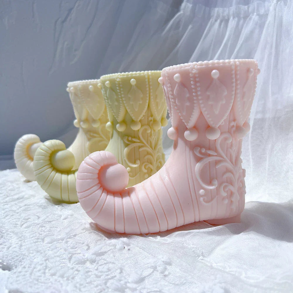 Christmas Magic ELF Boot Candle Mould