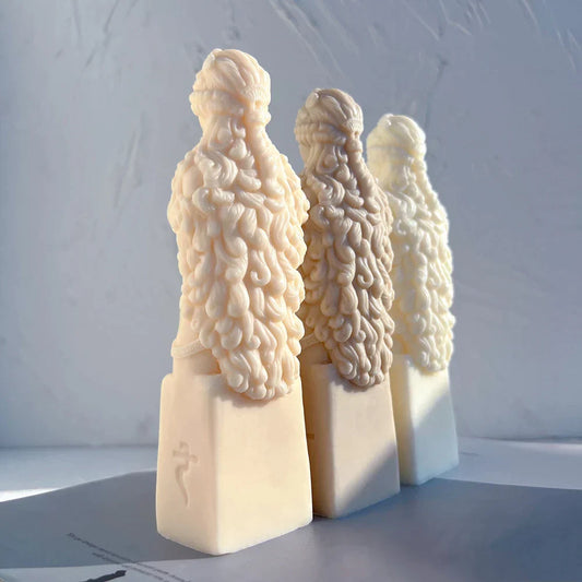 Ancient Goddess Statue Candle Mould