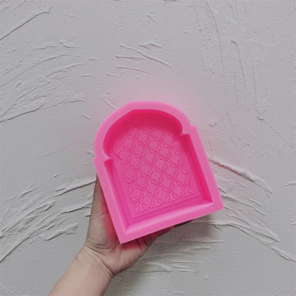 Middle Eastern Arch Design Candle Mould
