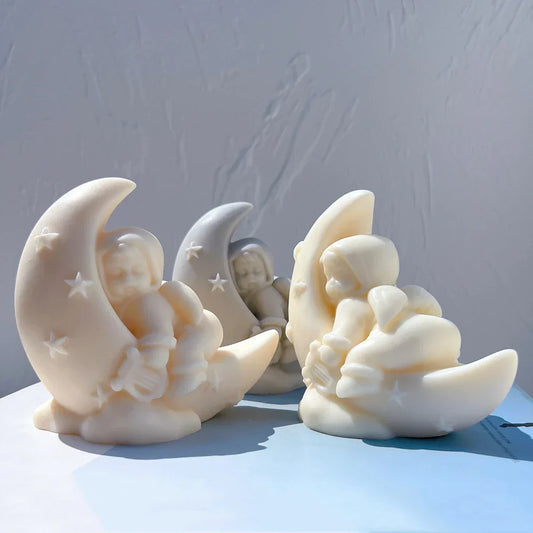 Moon Dreamer Baby Candle Silicone Mould