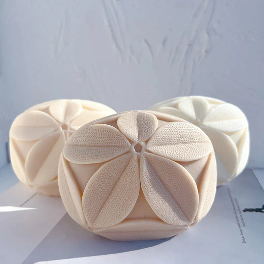 Leaf Square Candle Mould