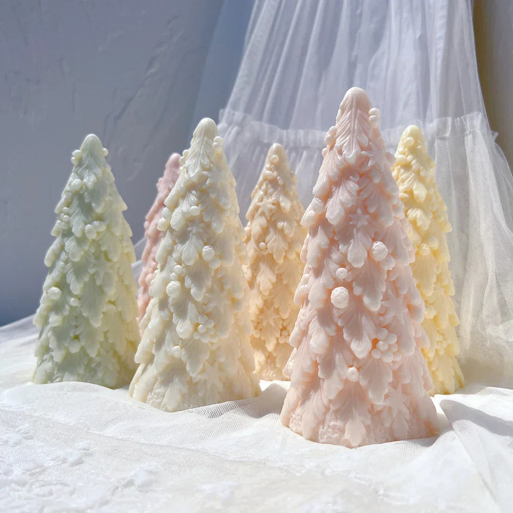 18CM Christmas Tree Silicone Candle Mould