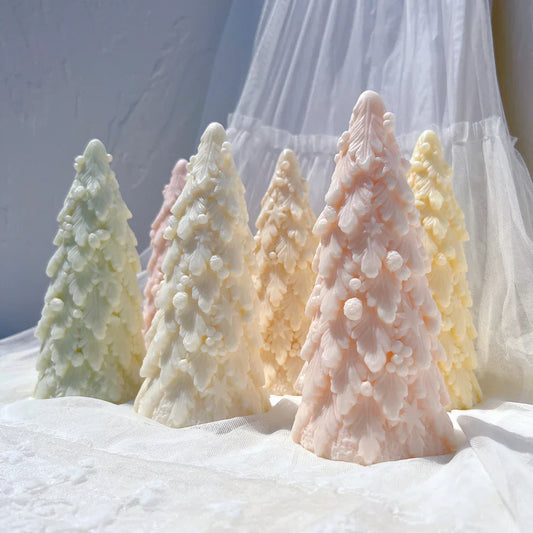 18CM Christmas Tree Silicone Candle Mould