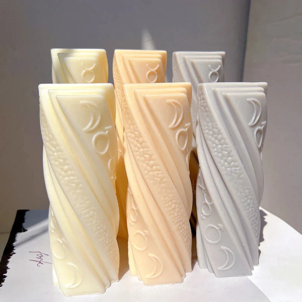 Astrological Pillar Candle Mould