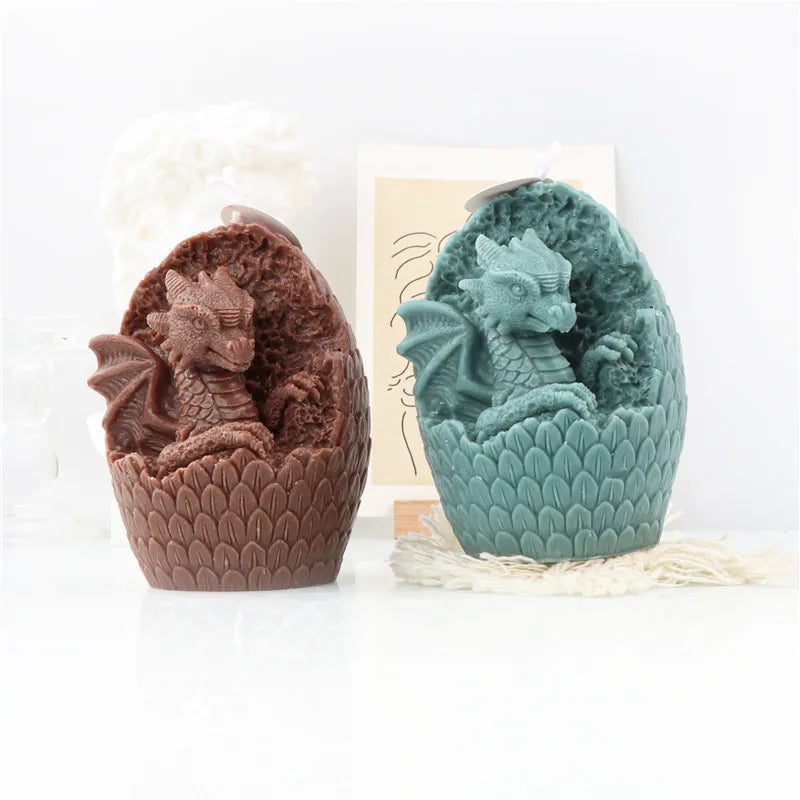 Dragon Egg Candle Silicone Mould