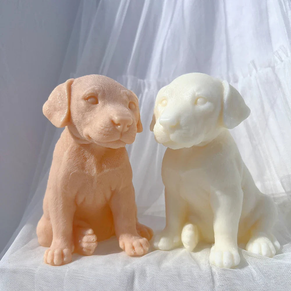 Dalmatian Puppy Dog Candle Mould