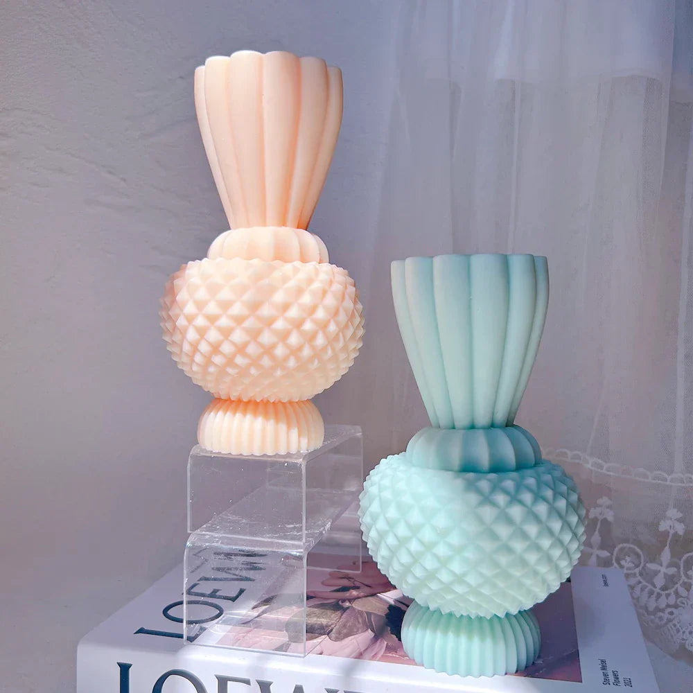 Boho Style Vase Candle Mould