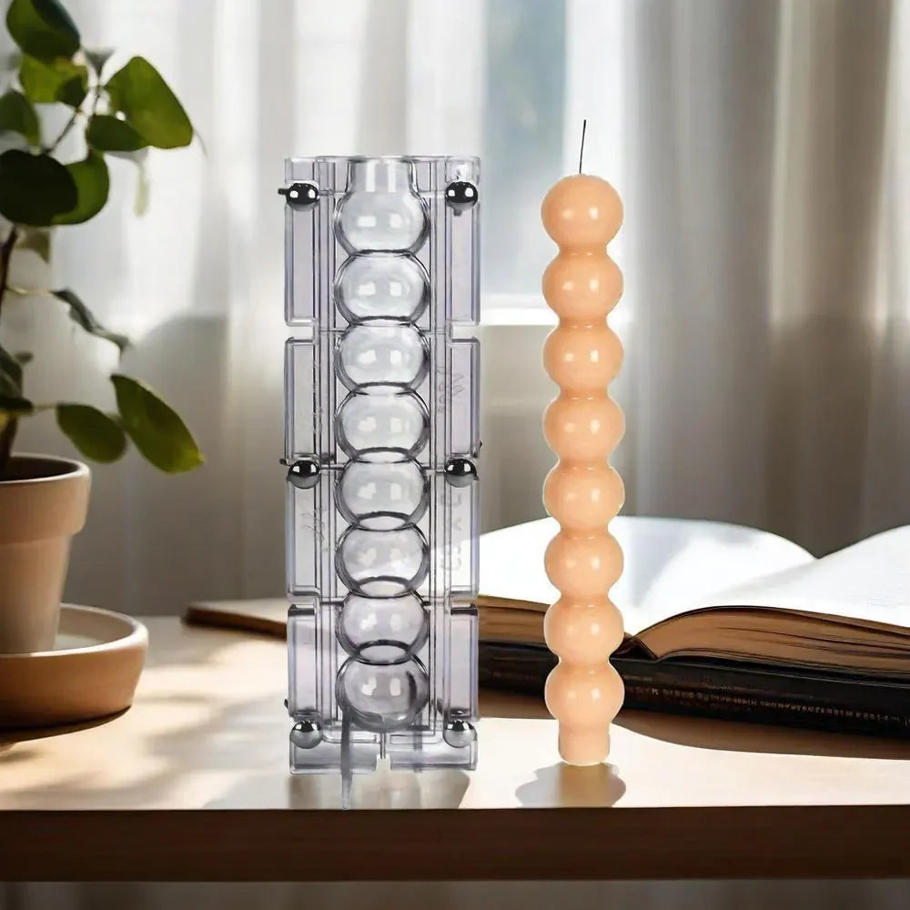 Bubble Pillar Acrylic Moulds for Candle