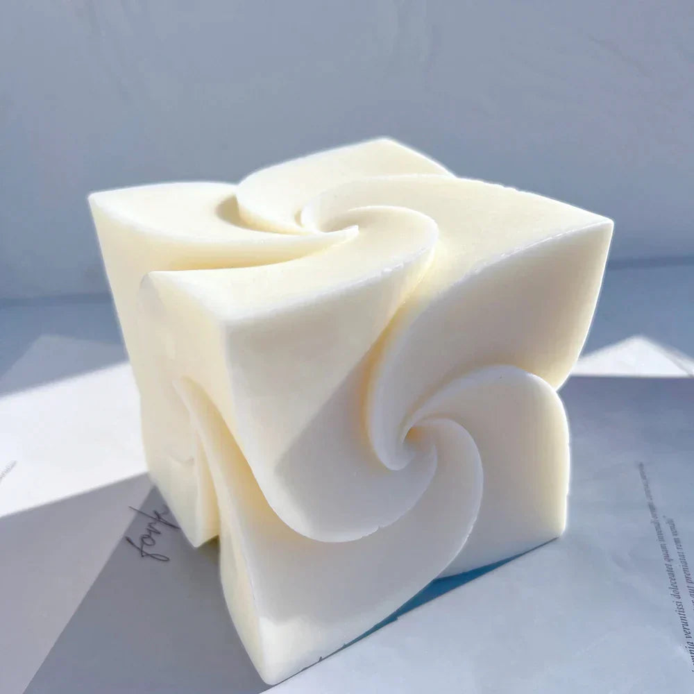 Windmill Square Cube Candles Mould