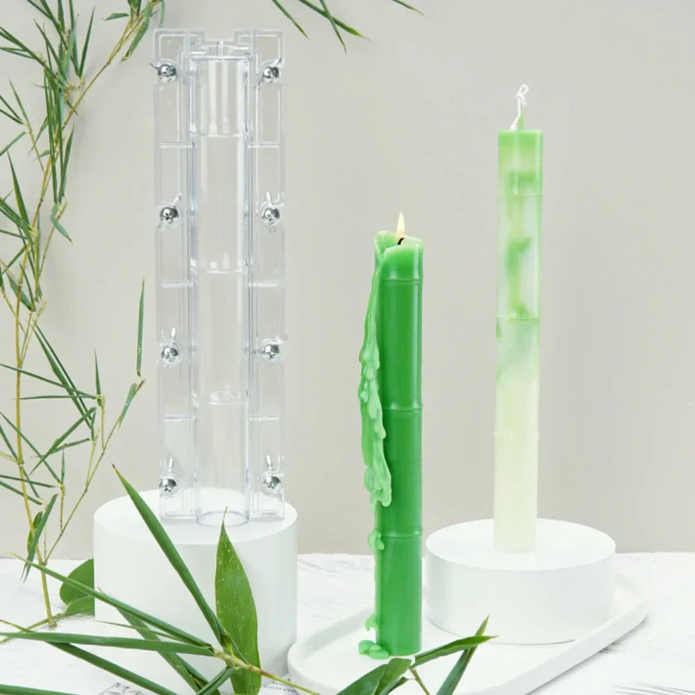 Bamboo Pillar Candle Mould