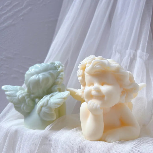 Cupid Cherub Angel Candle Mould