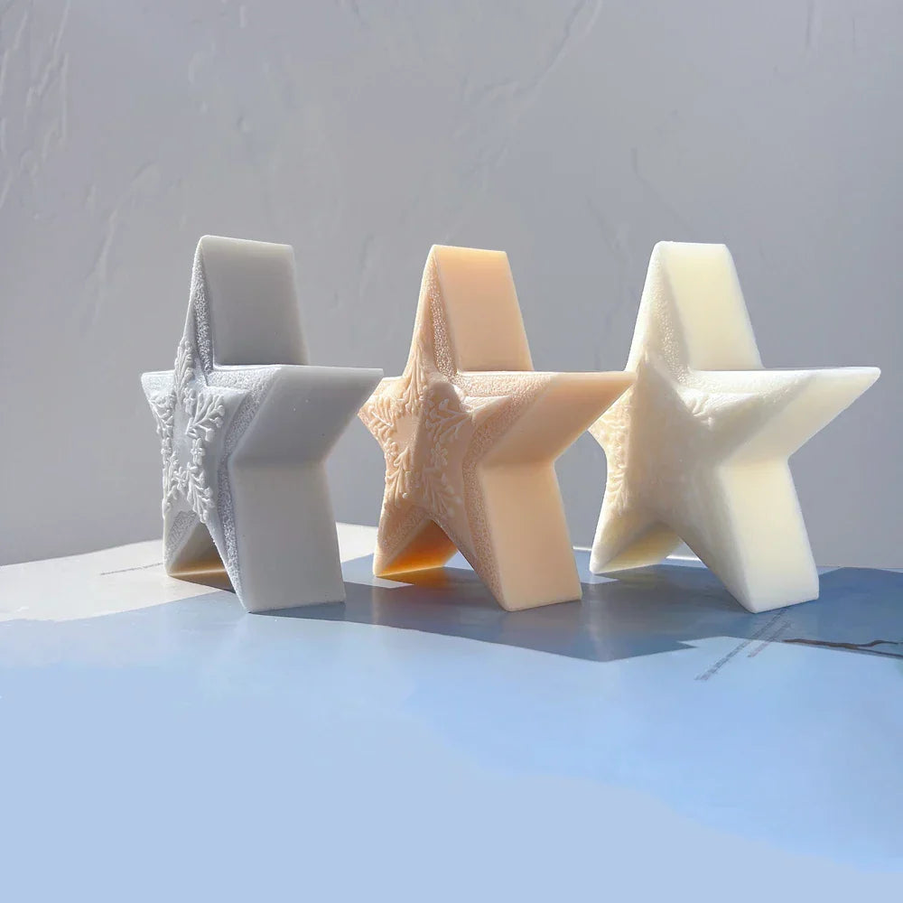 Star Silicone Candle Mould for Ramadan & Eid Decor
