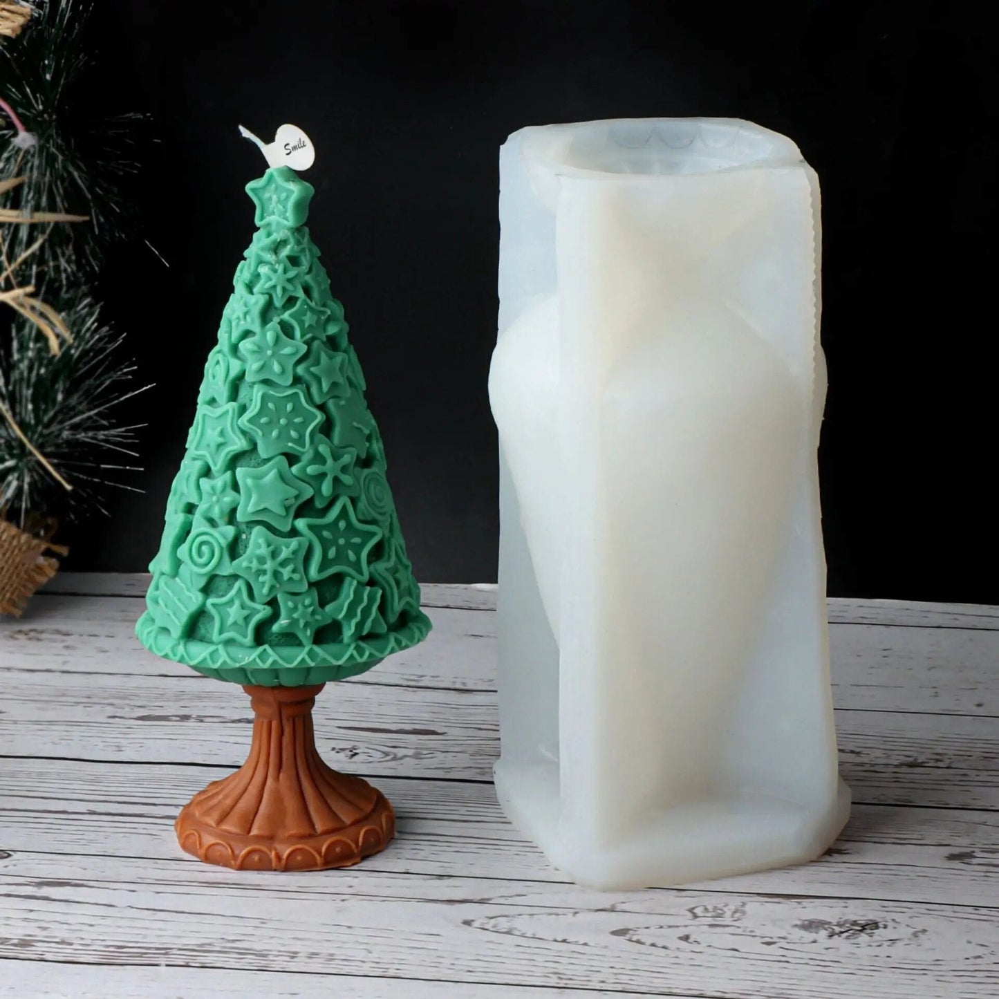 New Christmas Tree Candle Moulds