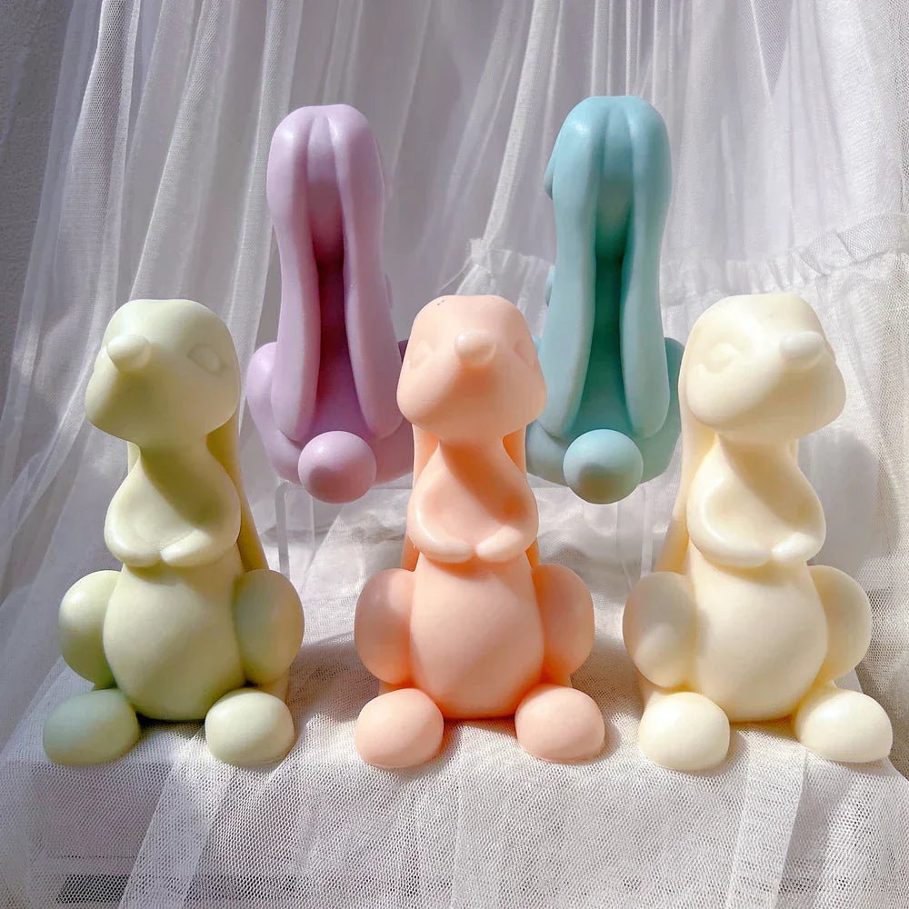 Lop Eared Rabbit Silicone Candle Mould