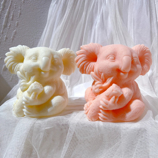 Cute Koala Silicone Candle Mould