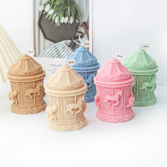 Carousel Silicone Candle Mould